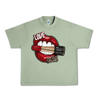 Oil Green Love Bites Urban Heavy Tee - SublimationCraftShop