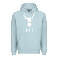 Blue Mist knights who say ni Premium Hoodie - linhVisuals