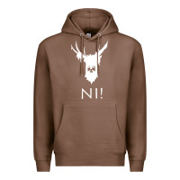 Chestnut knights who say ni Premium Hoodie - linhVisuals