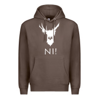 Coffee knights who say ni Premium Hoodie - linhVisuals