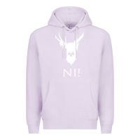 Lilac knights who say ni Premium Hoodie - linhVisuals