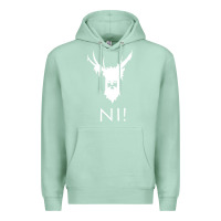 Seafoam knights who say ni Premium Hoodie - linhVisuals