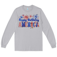Moon Dust happy birthday america Long Sleeve Tee - Artiststas