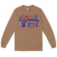 Toasted Coconut happy birthday america Long Sleeve Tee - Artiststas