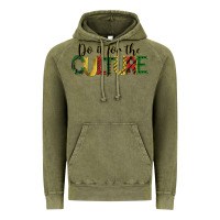 Vintage Olive do it for the culture juneteenth Vintage Hoodie - BarkalooDesign
