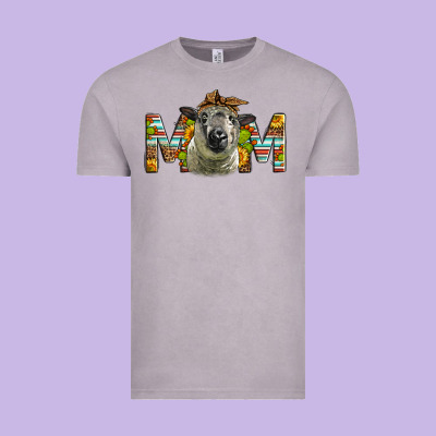 Hampshire Sheep Mom Mother's Day Vintage Tee Designed By Lillyallendesigns
