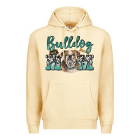 Bulldog Mom Premium Hoodie | Teevron