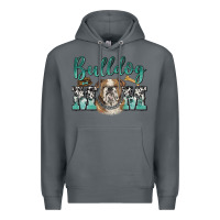 Rock bulldog mom Premium Hoodie - BarkalooDesign