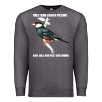 Charcoal Heather western ground parrot rare wild and west australian Premium Sweatshirt - Bettercallsaul