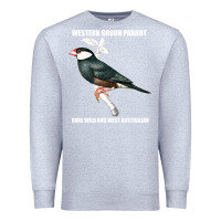 Heather Grey western ground parrot rare wild and west australian Premium Sweatshirt - Bettercallsaul