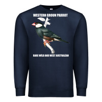 Western Ground Parrot Rare Wild And West Australian Premium Sweatshirt | Teevron