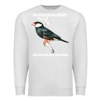 Oatmeal Heather western ground parrot rare wild and west australian Premium Sweatshirt - Bettercallsaul