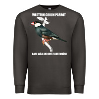 Smoke western ground parrot rare wild and west australian Premium Sweatshirt - Bettercallsaul