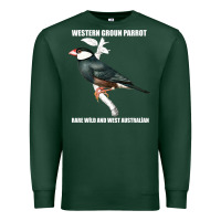 Sports Green western ground parrot rare wild and west australian Premium Sweatshirt - Bettercallsaul