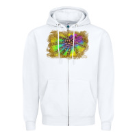 White colorful glitter leopard background Zipper Hoodie - RanaPortraitStore