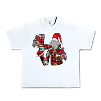 White Love Gnome Urban Heavy Tee - SublimationCraftShop