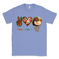 Colony Blue Peace Love Guinea Pigs Classic Tee - Jasminsmagicworld