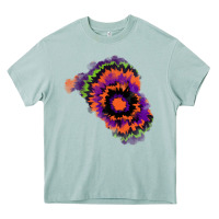 Arona tie dye patch Heavy Core Tee - RanaPortraitStore