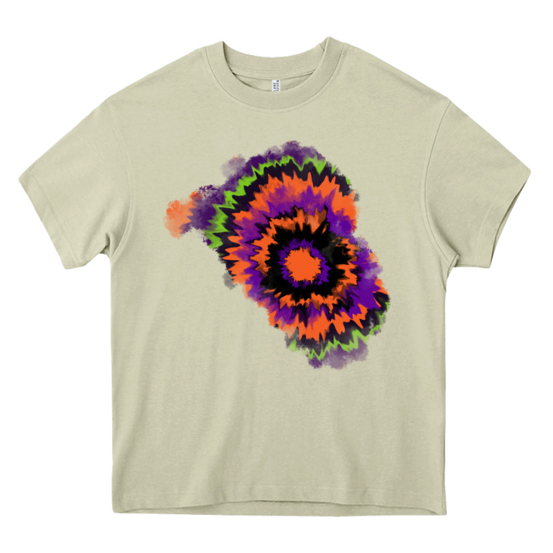 Tie Dye Patch Heavy Core Tee by RanaPortraitStore | Teevron