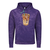 Cloud Purple iced latte Vintage Hoodie - BarkalooDesign