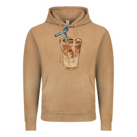 Iced Latte Vintage Hoodie | Teevron