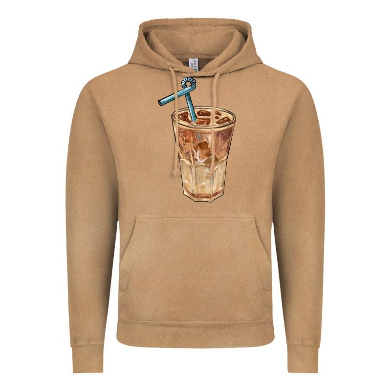 Iced Latte Vintage Hoodie by BarkalooDesign | Teevron