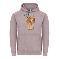 Vintage Zinc iced latte Vintage Hoodie - BarkalooDesign