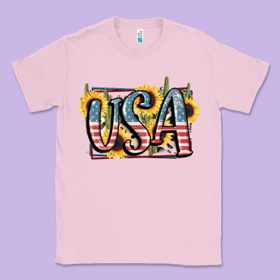 Usa 4th Of July Classic Tee Designed By Fadigitalartstudio