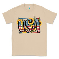 Mushroom USA 4th of July Classic Tee - FaDigitalArtStudio