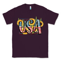 Plum USA 4th of July Classic Tee - FaDigitalArtStudio