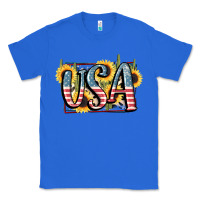 True Royal USA 4th of July Classic Tee - FaDigitalArtStudio