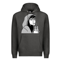 Charcoal Heather Tori Heart Spring Heartstopper Premium Hoodie - linhVisuals