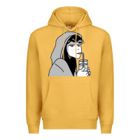 Mustard Tori Heart Spring Heartstopper Premium Hoodie - linhVisuals