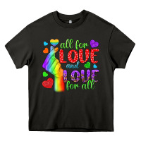 Asphalt Western All For Love And Love For All Heavy Core Tee - BundleAndBundleShop