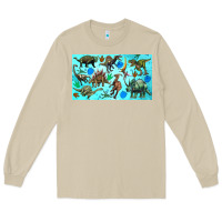 Mushroom dinosaurs sippy cup Long Sleeve Tee - Artiststas