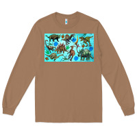 Toasted Coconut dinosaurs sippy cup Long Sleeve Tee - Artiststas