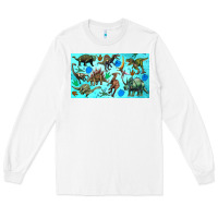 White dinosaurs sippy cup Long Sleeve Tee - Artiststas