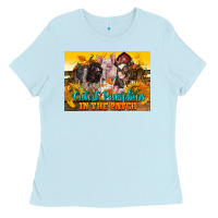 Baby Blue Cutest Pumpkin In The Patch Pig Ladies Tee - LillyAllenDesigns