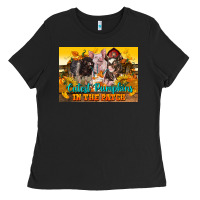 Black Cutest Pumpkin In The Patch Pig Ladies Tee - LillyAllenDesigns