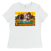White Cutest Pumpkin In The Patch Pig Ladies Tee - LillyAllenDesigns