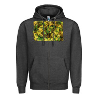 Charcoal Heather camouflage glitter background Zipper Hoodie - RanaPortraitStore