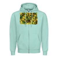 Seafoam camouflage glitter background Zipper Hoodie - RanaPortraitStore