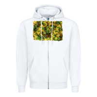 White camouflage glitter background Zipper Hoodie - RanaPortraitStore