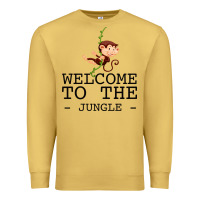 Antique Gold Welcome To The Jungle Premium Sweatshirt - Bettercallsaul