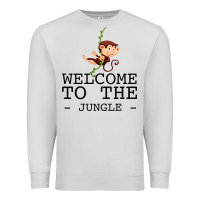 Dove Grey Welcome To The Jungle Premium Sweatshirt - Bettercallsaul