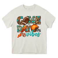 Cream game day vibes Heavy Core Tee - BundleAndBundleShop