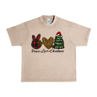 French Oak peace love christmas Urban Heavy Tee - RanaPortraitStore