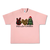Salmon peace love christmas Urban Heavy Tee - RanaPortraitStore