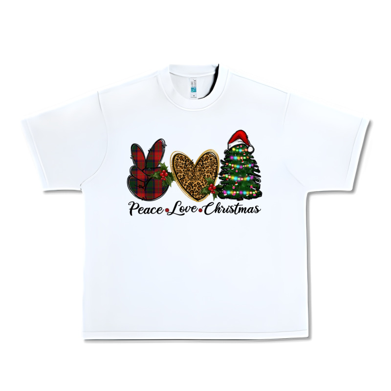 Peace Love Christmas Urban Heavy Tee by RanaPortraitStore | Teevron