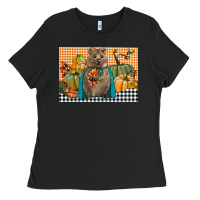 Black Fall Quokka Ladies Tee - LillyAllenDesigns